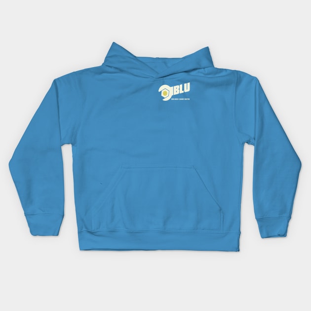 Team Blu (Builders League United) Ver. 2 Kids Hoodie by The_RealPapaJohn